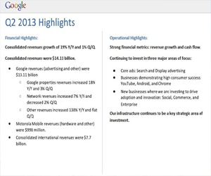   مصر اليوم - غوغل تحقق أكثر من 14 مليار دولار عوائد ربعية