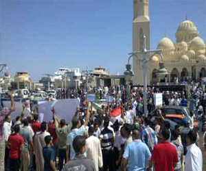   مصر اليوم - مسيرتان لأنصار مرسي في الغردقة