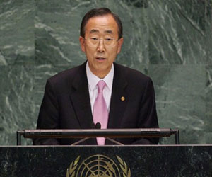   مصر اليوم - بان كي مون يأمل أن يتمكن الشعب الصيني من تخطي الزلزال المأساوي