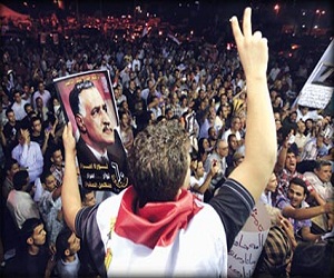   مصر اليوم - متظاهرو التحرير والاتحادية يحتفلون بذكرى ثورة 23 يوليو