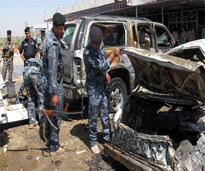   مصر اليوم - قتلى وجرحى في سلسلة تفجيرات تهز بغداد وديالي