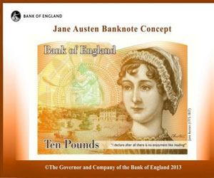   مصر اليوم - صورة الروائية جين أوستن على ورقة العشرة جنيهات أسترلينية