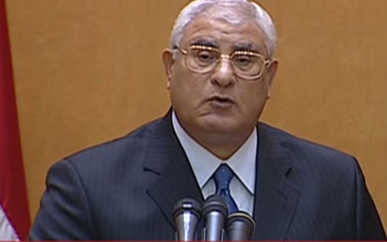   مصر اليوم - الرئيس الموقّت يؤكّد أن المصريين أصبحوا في حالة كبيرة من الوعي السياسي