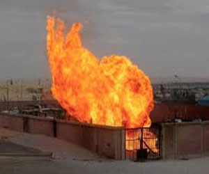   مصر اليوم - تفجير نفق بترولي على الشريط الحدودي بين مصر وغزة