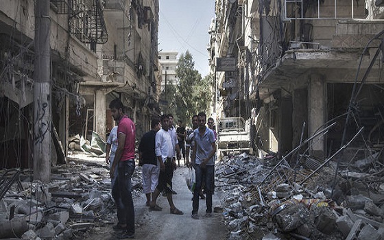   مصر اليوم - 50 قتيلاً والمعارضة تطلق بتر الكافرين في حلب وجبل الزاوية تحت القصف