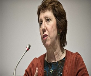   مصر اليوم - آشتون بعد لقائها البرادعي: لابد أن يتوقف العنف في البلاد