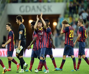   مصر اليوم - الفلسطينيون يعدون استقبالًا حافلًا لنادي برشلونة