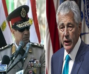   مصر اليوم - هاغل يدعو الجيش المصري إلى ضبط النفس