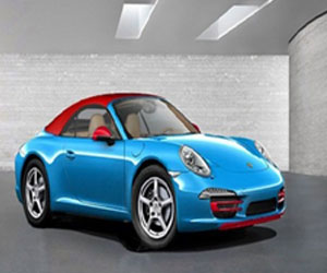 مصر اليوم - تسريب صور بورش 911 نسخة Blu