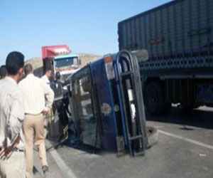   مصر اليوم - إصابة 8 أشخاص في حادث في البحيرة