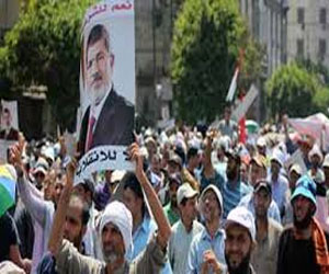   مصر اليوم - مسيرة لأنصار مرسي في الإسكندرية