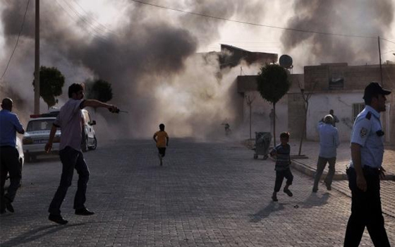   مصر اليوم - اشتباكات عنيفة في محيط مطاري حلب والنيرب وتدمير الجامع الكبير في القابون