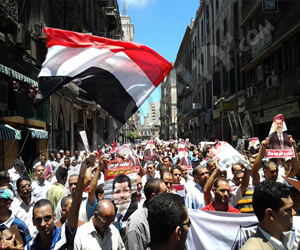   مصر اليوم - مسيرة لأنصار مرسي في الإسكندرية