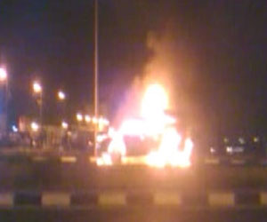 مصر اليوم - فزع في رفح بعد سقوط قذيفة أربي جي وتطاير رصاص