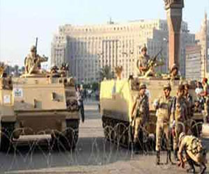   مصر اليوم - الجيش يواصل إغلاق ميدان التحرير أمام حركة مرور السيارات