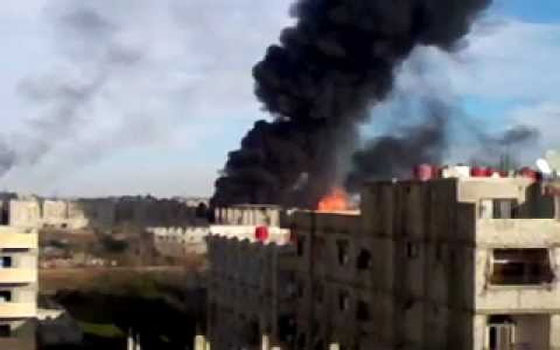   مصر اليوم - الحر يستهدف فرع المخابرات الجوية في العباسيين ويسيطر على البريقة في القنيطرة