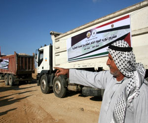 مصر اليوم - الغريز: مشاريع قطر مستمرة ومصر قلصت المواد للنصف