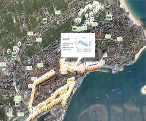   مصر اليوم - صور من الأقمار الاصطناعية تروي قصص تطور أشهر مدن العالم