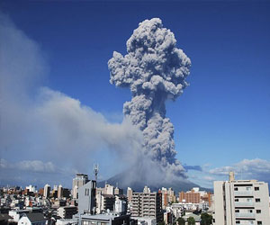   مصر اليوم - ثورة بركان ساكوراجيما في جنوب غرب اليابان