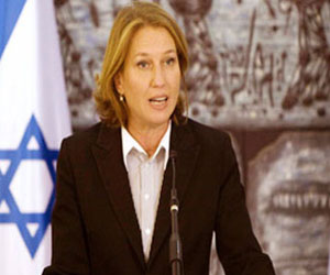   مصر اليوم - ليفني : دعم حكومة نتيناهو لعملية السلام سيزداد حال إنضمام حزب العمل إليها