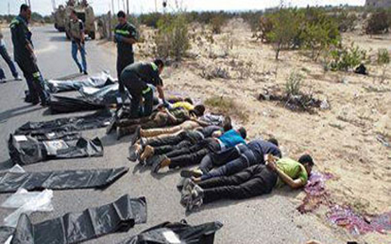   مصر اليوم - الحزب المصري الديمقراطي ينعي شهداء رفح من القليوبية