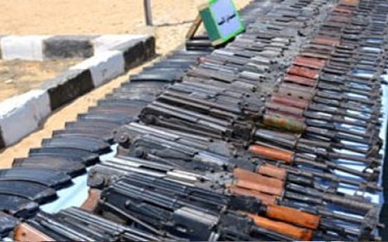   مصر اليوم - الجمارك المصرية تضبط شحنة تضم 17600 مسدس قادمة من تركيا