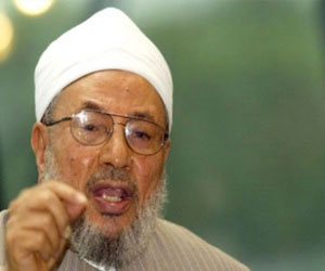   مصر اليوم - القرضاوي يفتي للجنود المصريين بحرمة قتل المتظاهرين