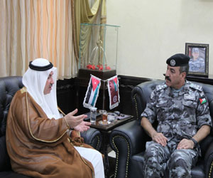   مصر اليوم - مدير عام الدرك يلتقي السفير السعودي