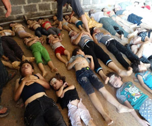   مصر اليوم - البحرين تدين مجزرة ريف دمشق بالسلاح الكيميائي