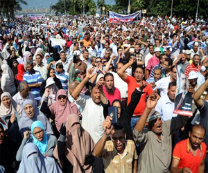   مصر اليوم - مظاهرات لأنصار مرسي غرب الإسكندرية