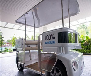 مصر اليوم - Navia سيارة سنغافورية جديدة بدون سائق