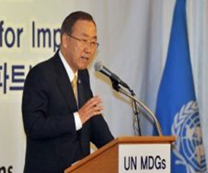   مصر اليوم - بان كي مون يحذر دمشق من عواقب خطيرة اذا ما ثبت استخدام أسلحة كيميائية