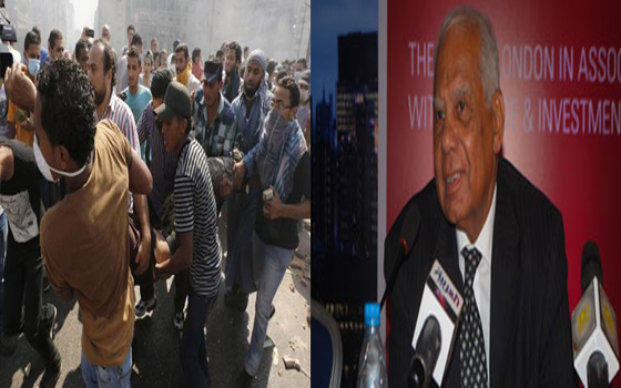   مصر اليوم - الببلاوي يشير أن ما يجري على أرض مصر يقنع الناس رويدًا رويدًا