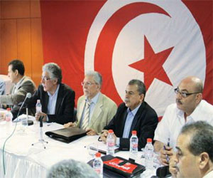   مصر اليوم - انطلاق مسيرة أسبوع الرحيل لجبهة الإنقاذ لإسقاط الحكومة في تونس