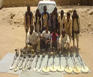   مصر اليوم - ضبط 11 سوداني لقيامهم بالتنقيب عن الذهب داخل المنطقة الممنوعة