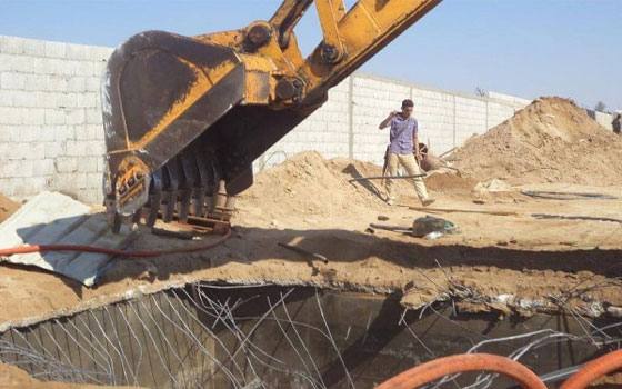   مصر اليوم - تدمير نفقين للتهريب على الحدود بين مصر وقطاع غزة في حملات أمنية في سيناء