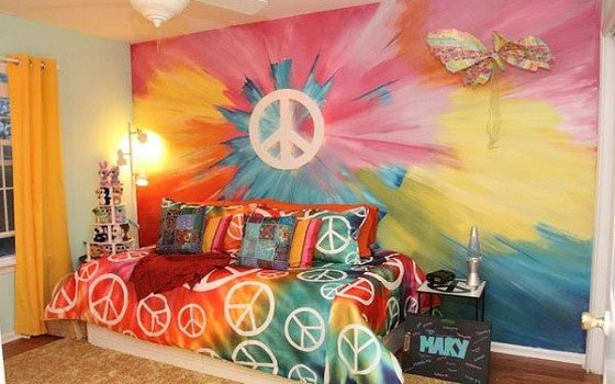 مصر اليوم - الجدران المتداخلة الألوان تغيير مذهل من الصعب أن تخطئه العين