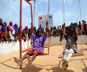   مصر اليوم - حديقة أطفال في مقديشو تستهوي الأسر الصومالية