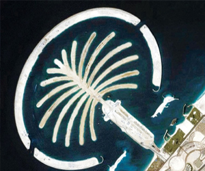   مصر اليوم - ديلي ميل: جزيرة نخلة الجميرامن أجمل الجزر المصورة من الفضاء