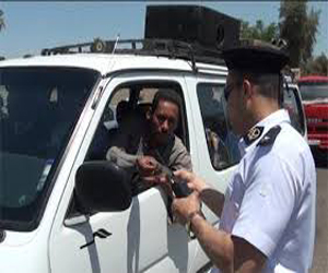 مصر اليوم - ضبط 1002مخالفه مرورية في حمله أمنية في سوهاج