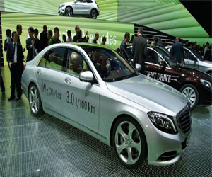 مصر اليوم - Mercedes-Benz S500 الهجينة تظهر في معرض فرانكفورت