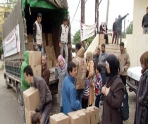   مصر اليوم - الفريق القطري في لبنان يكثف مساعداته للاجئين السوريين