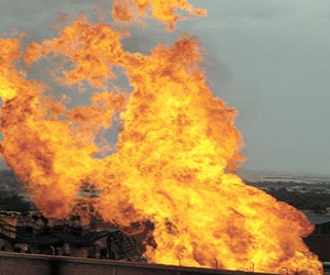   مصر اليوم - انفجار في محطة للغاز الطبيعي قرب الإسماعيلية