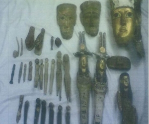   مصر اليوم - شرطة السياحة تضبط 104 قطع أثرية مسروقة من متحف