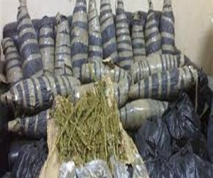   مصر اليوم - ضبط حارس لعقار بحوزته 15 لفافة من البانجو