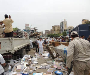   مصر اليوم - حملة لإزالة الإشغالات في الإسكندرية