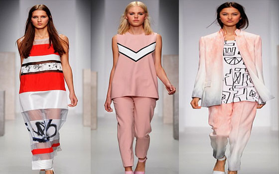 مصر اليوم - الرياضة تلتقي الملابس النهارية في مجموعة LFW