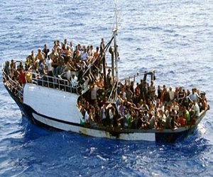   مصر اليوم - 270 مهاجرًا يصلون إلى ايطاليا معظمهم سوريون