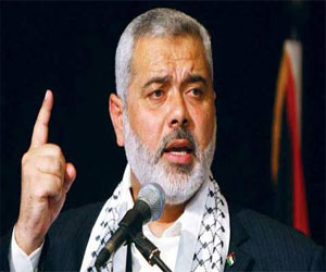   مصر اليوم - هنية ينفي وجود صفقة لتوطين الفلسطينين في سيناء