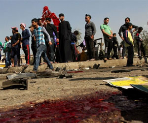   مصر اليوم - مقتل 3 أشخاص وجرح 25 بتفجير داخل سوق شعبي غرب بغداد